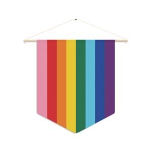 Gilbert Baker 8-Stripe Pride Flag Pennant