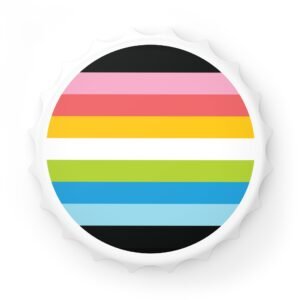 QUEERLIGHT | Magnetic Bottle Opener | Queer Pride Flag