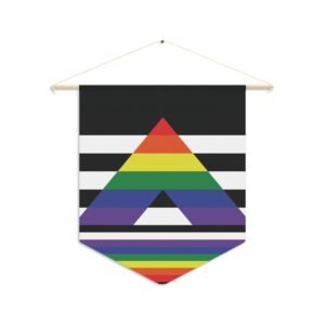 Ally Pride pennant w/hanger
