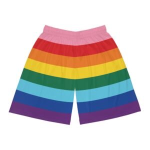 Pride Shorts. Gilbert Baker 8-Stripe Original Pride  Flag